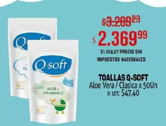 Q-Soft - TOALLAS