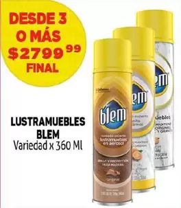 Blem - LUSTRAMUEBLES