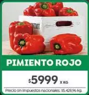 Rojo - PIMIENTO ROJO