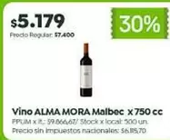Alma Mora - Malbec x 750 cc