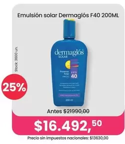 Dermaglós - F40 200ML