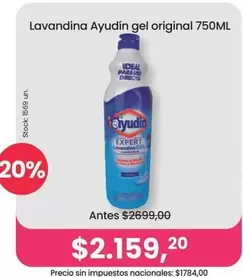 Ideal - gel original 750ML