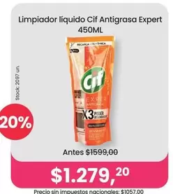 Cif - Antigrasa Expert