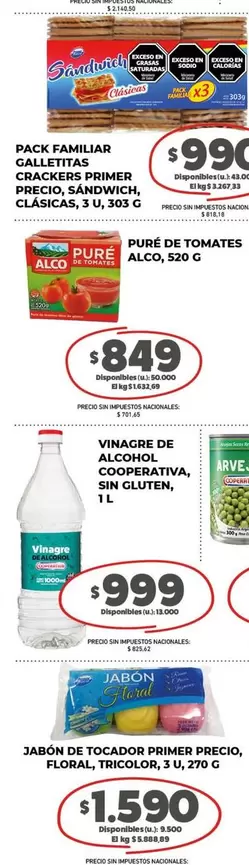 Primer - GALLETITAS CRACKERS