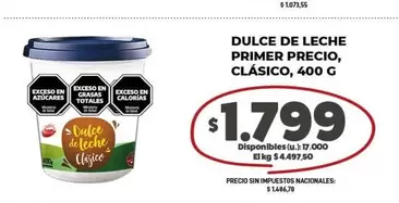 Primer - DULCE DE LECHE