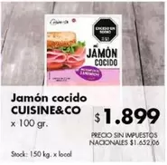 X$ - Jamón cocido