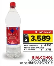 Bialcohol - Alcohol Etilico 70 Desinfeccion