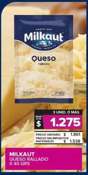 Milkaut - Queso Rallado
