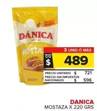 Dánica - Mostaza