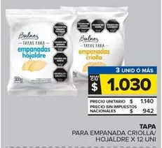 Bulnez - Tapa Para Empanda Criolla/Hojaldre