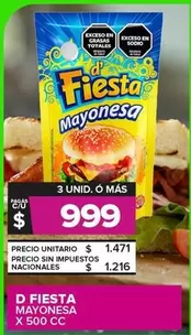 D Fiesta - Mayonesa 