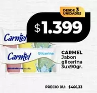 Carmel - Jabon glicerina