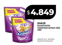 Suave - Suavizante violetas/campo d/p
