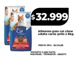 CAT - Alimento gato cat chow adulto