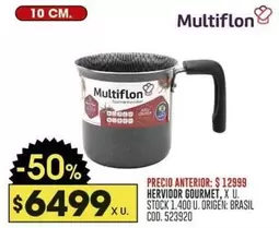 Multiflon - HERVIDOR GOURMET, X U