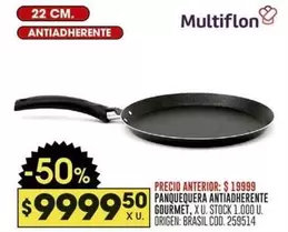 Multiflon - PANQUEQUERA ANTIADHERENTE