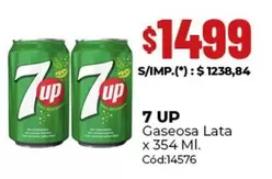 7Up - Gaseosa Lata