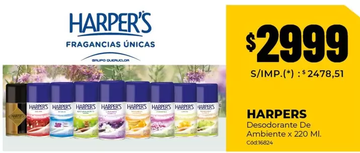 X$ - Desodorante De Ambiente