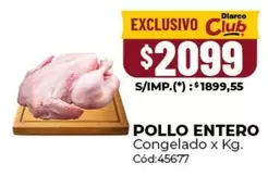 X$ - POLLO ENTERO