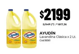 aqua - Lavandina Clásica x 2 Lt.