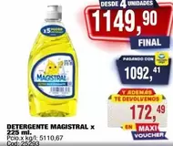 Magistral - DETERGENTE MAGISTRAL