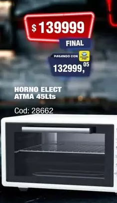 Atma - ELECT ATMA 45Lts 28662