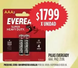 Eveready - PILAS