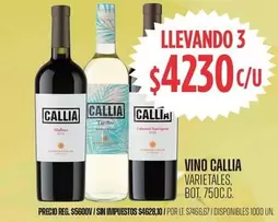 Callia - VINO CALLIA