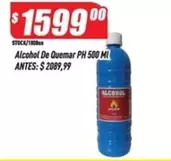 Alcohol De Quemar PH 500 ML