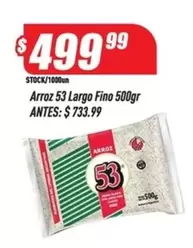 53 - Arroz Largo Fino