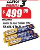 Billiken - Turron de Mani