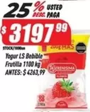 Mas - Yogur LS Bebible Frutilla