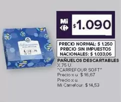 X$ - PAÑUELOS DESCARTABLES