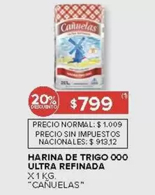 Ultra - HARINA DE TRIGO 000 ULTRA REFINADA