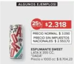 Dada - ESPUMANTE SWEET