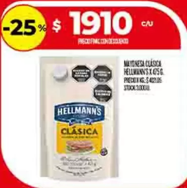 Hellmann's - MAYONESA CLÁSICA