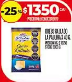La paulina - QUESO RALLADO