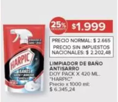 Harpic - LIMPIADOR DE BAÑO ANTISARRO
