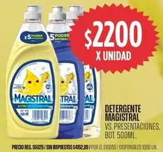 X$ - DETERGENTE MAGISTRAL