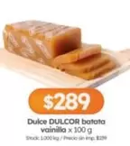 Dulcor - Dulce batata