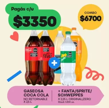 Sprite - COCA COLA + FANTA/SPRITE/SCHWEPPES