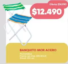 Mor - BANQUITO MOR ACERO