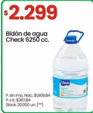 Bidón de agua