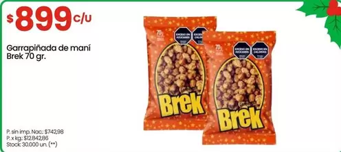 Brek - Garrapiñada de mani