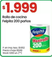 Felpita - Rollo de cocina