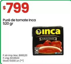 Inca - Puré de tomate