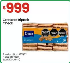 Crackers tripack