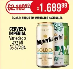Imperial - CERVEZA IMPERIAL