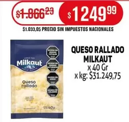 Milkaut - QUESO RALLADO