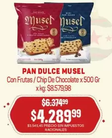 Musel - PAN DULCE